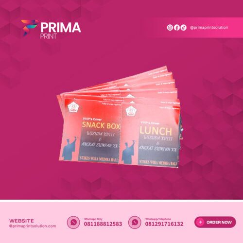 Voucher Tiket Custom